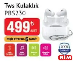 POLOSMART TWS KULAKLIK PBS230
